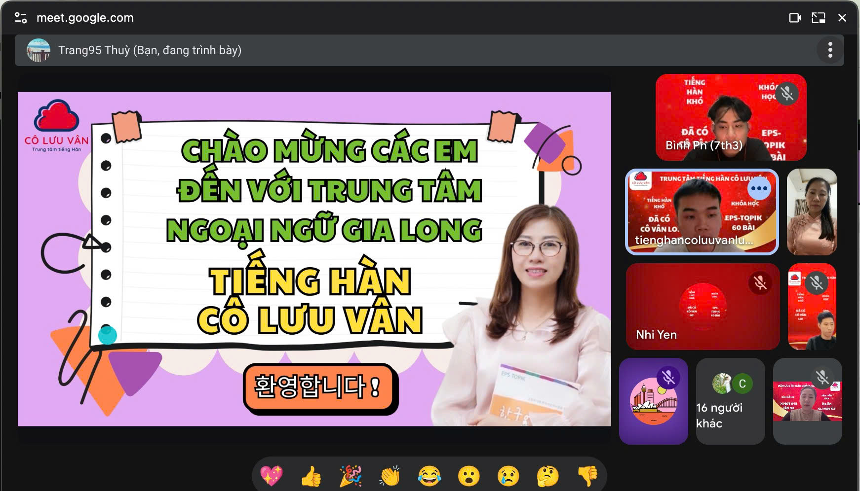 Khởi động năm mới với lớp Online 60 bài giáo trình EPS 03/03